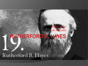 Rutherford B.Hayes
