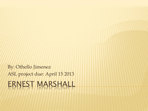 Ernest Marshall