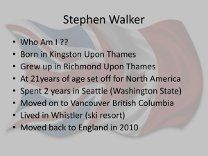 Stephen Walker - WALKERDesigns