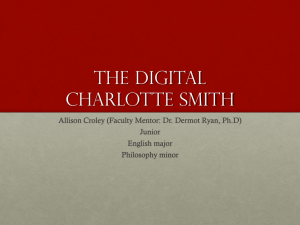 The Digital Charlotte Smith