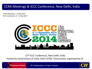 Hawa Mahal - 15th ICCC conference
