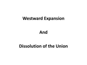 Westward Expansion