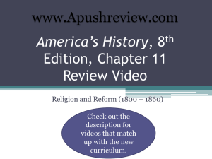 America`s History Chapter 11