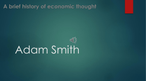 Adam Smith - The EE