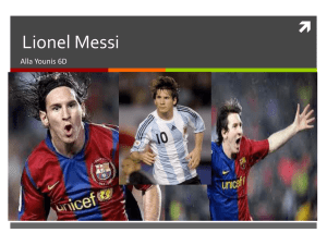 Messi Powerpoint - 17-152