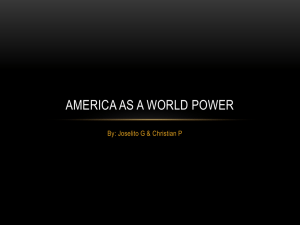 joselito gil & christian perez America as a world