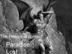 Paradise Lost`s - College Writing Resources