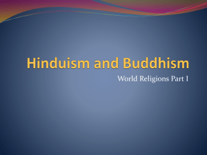 PPT - Hinduism and Buddhism