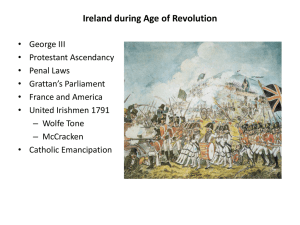 Ireland during Age of Revolution