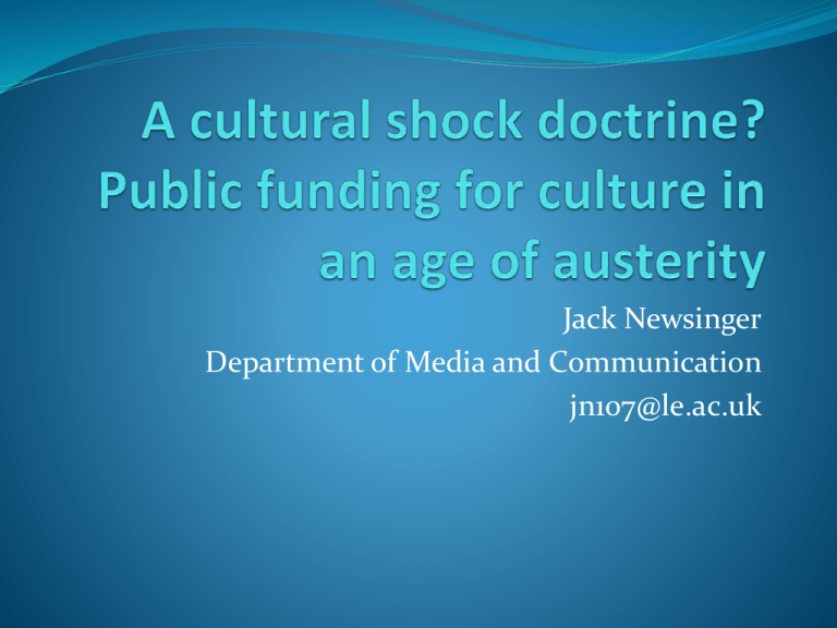 public-funding-for-culture-in-an-age-of-austerity