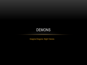Song Explication- Demons (1) [Autosaved]