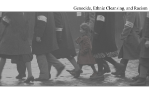 Genocide and Ethnic Cleansing