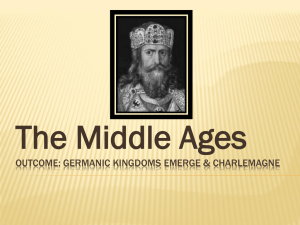 Middle Ages Germanic Kingdoms