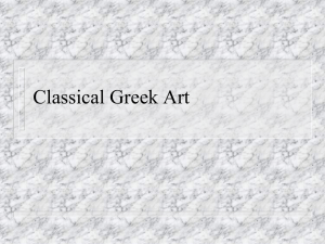 classical Greek art lecture