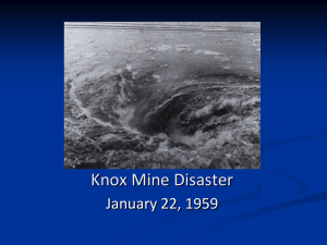 Knox Mine Disaster - Fall10-OROL-02