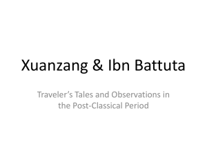 Xuanzang & Ibn Battuta
