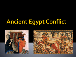 Ancient Egypt Conflict