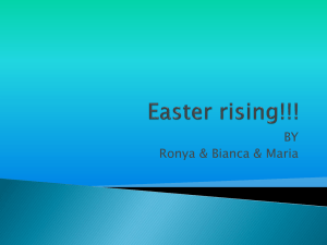 Easter rising!!!