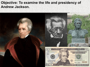 Age of Jackson PowerPoint