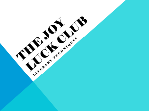 The Joy Luck Club - DiscussionQuestions10