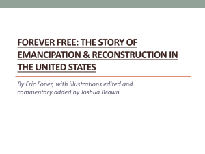 Forever Free: The Story of Emancipation - pams