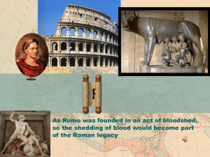 Ancient Rome,a violent history