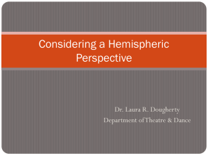 Considering a Hemispheric Perspective