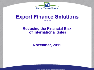 Reducing Financial Risk in International Sales