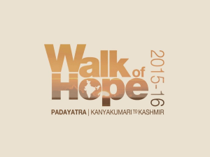 Sri M - What is Walk of Hope?