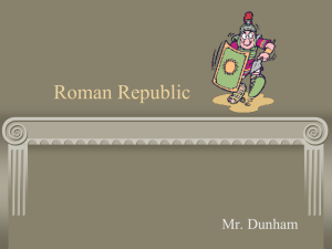 Chapter 6, Roman Republic