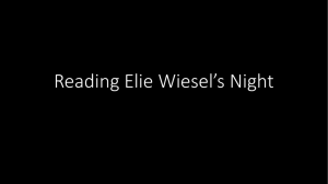 Reading Elie Wiesel*s Night