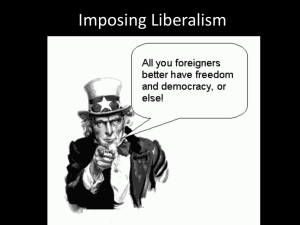 Imposing Liberalism