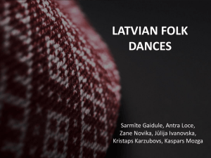 latvian folk dances
