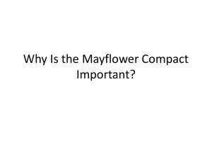 Why Is the Mayflower Compact Important?