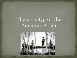 The Archetype of the American Adam
