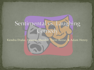 Sentimental vs. Laughing Comedy - Mrs