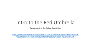 Intro to the Red Umbrella