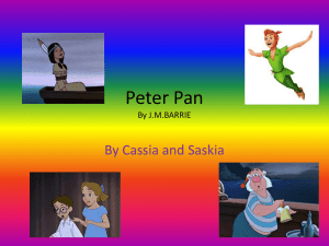 Peter Pan By J.M.BARRIE