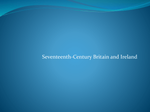 Seventeenth Century Britain and Ireland