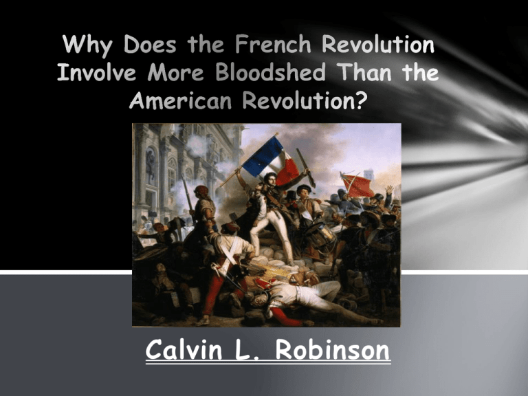 Where Does The French Revolution Take Place