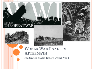 14-1 The US Enters World War I
