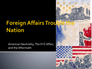 Foreign Affairs Trouble the Nation