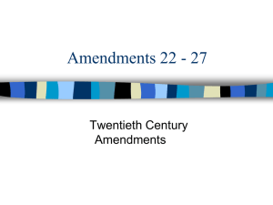 Amendments 22