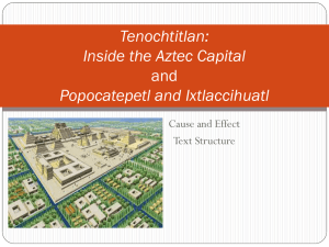 Tenochtitlan: Inside the Aztec Capital