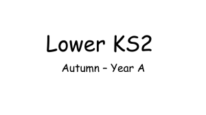 LKS2 Year A Autumn
