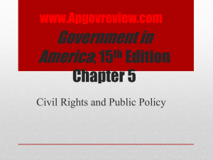Government in America, Chapter 5