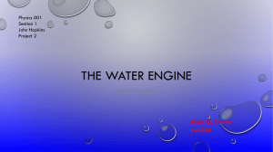 The water engine