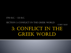 Ancient Greece - Section 3