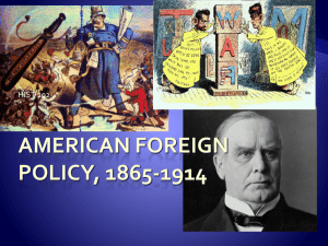 American Foreign Policy, 1865
