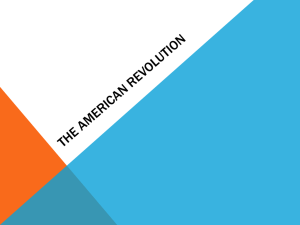 The American revolution